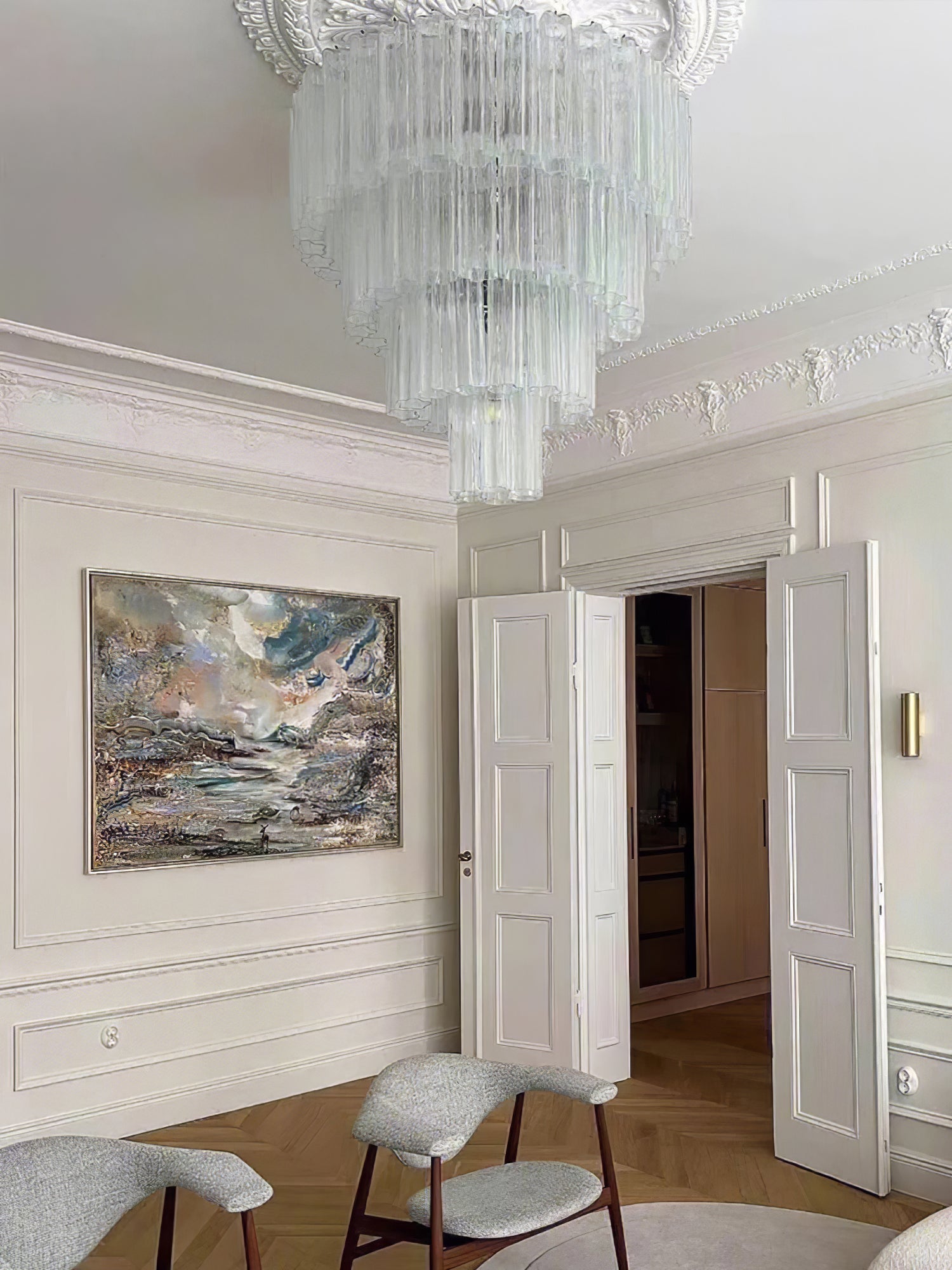 Prism Glow Chandelier