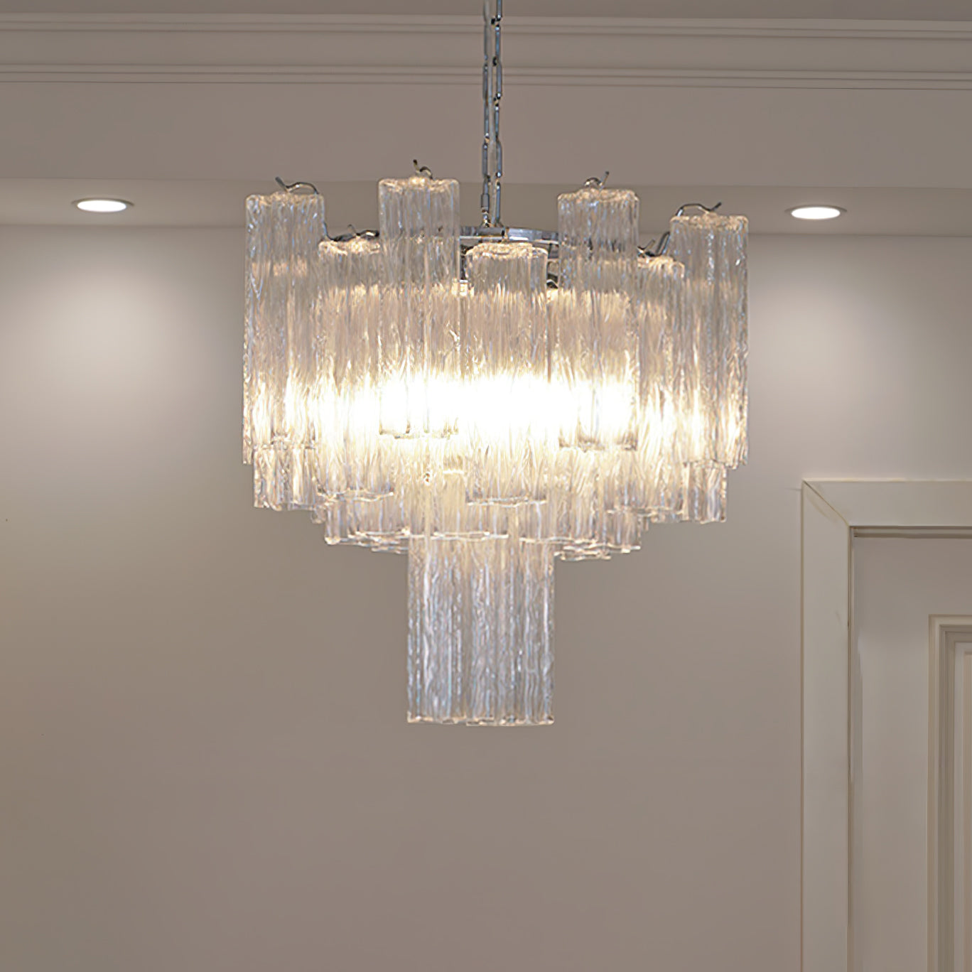 Prism Glow Chandelier
