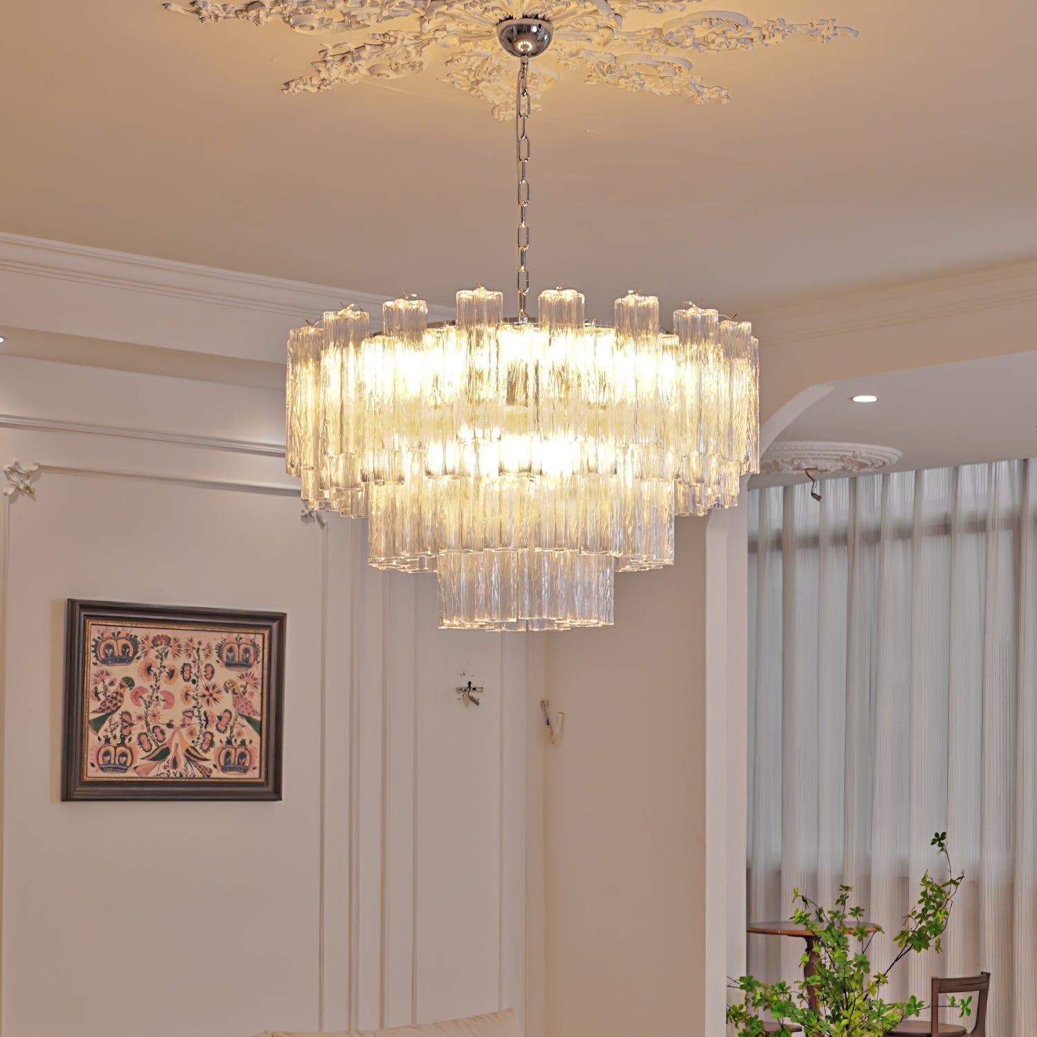 Prism Glow Chandelier
