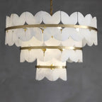 Elara Vintage Alabaster Chandelier