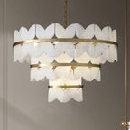 Elara Vintage Alabaster Chandelier
