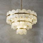 Elara Vintage Alabaster Chandelier