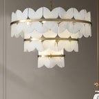 Elara Vintage Alabaster Chandelier