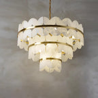 Elara Vintage Alabaster Chandelier