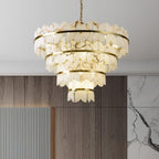 Elara Vintage Alabaster Chandelier
