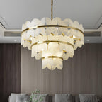 Elara Vintage Alabaster Chandelier