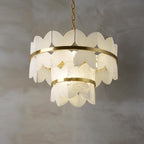 Elara Vintage Alabaster Chandelier