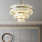 Elara Vintage Alabaster Chandelier