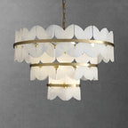 Elara Vintage Alabaster Chandelier