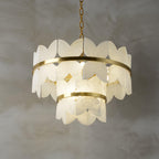 Elara Vintage Alabaster Chandelier