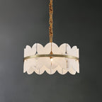 Elara Vintage Alabaster Chandelier