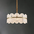 Elara Vintage Alabaster Chandelier