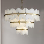 Elara Vintage Alabaster Chandelier