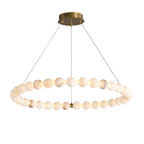 LumaRing Modern Alabaster Light