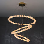 LumaRing Modern Alabaster Light
