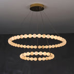 LumaRing Modern Alabaster Light