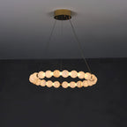 LumaRing Modern Alabaster Light