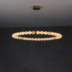 LumaRing Modern Alabaster Light