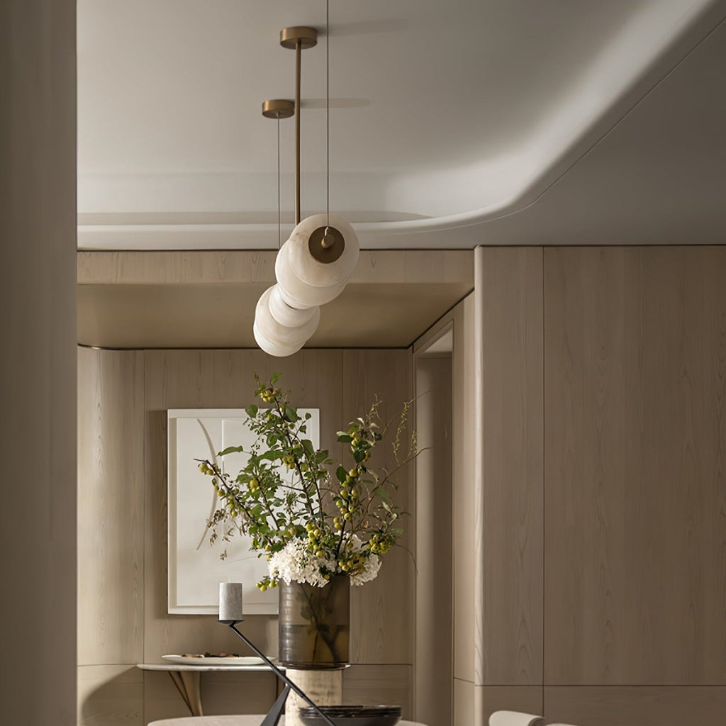 Aurelia Linear Alabaster Pendant Light