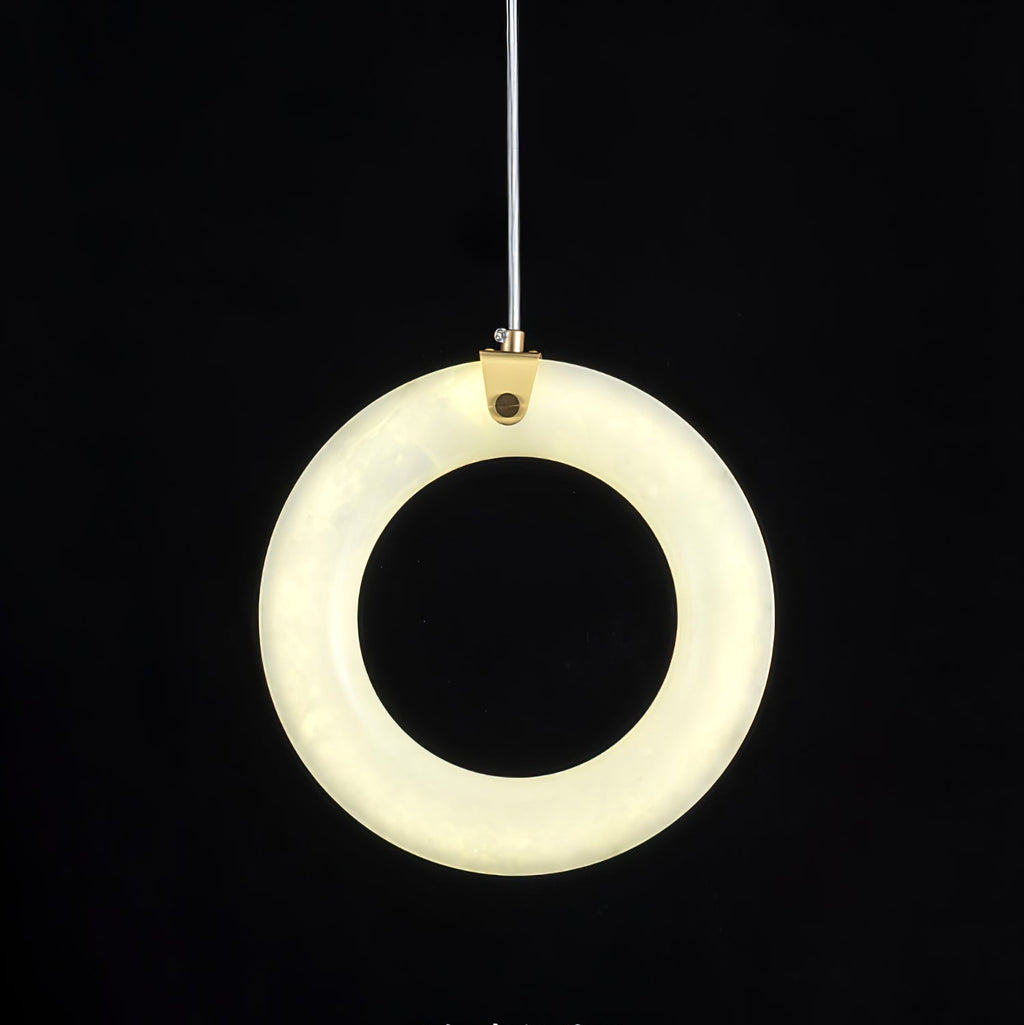 Liora Alabaster Orb Pendant