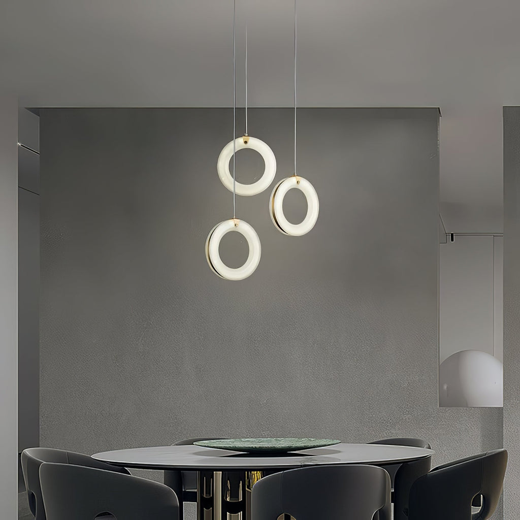 Liora Alabaster Orb Pendant