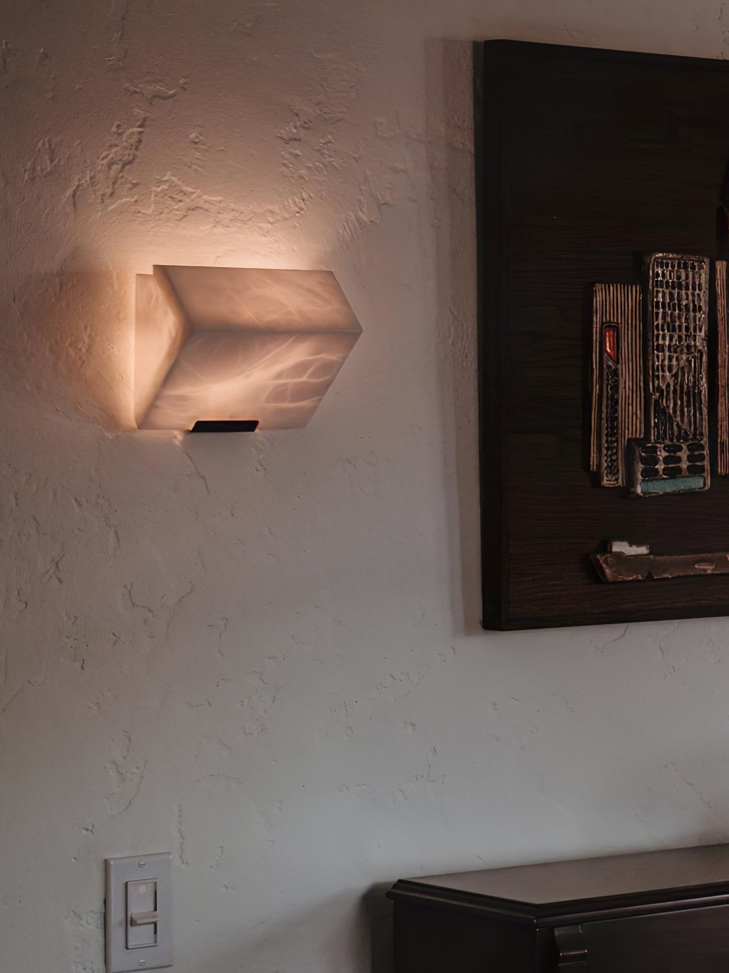 Alba Sculpt Wall Light