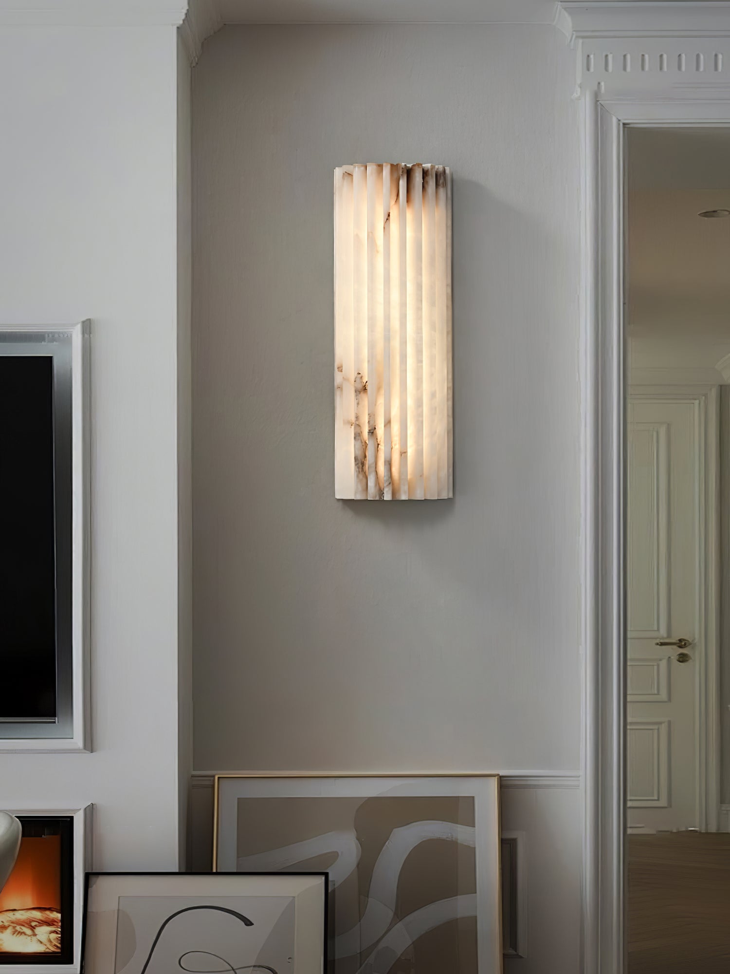 Alabaster Serenity Wall Lamp