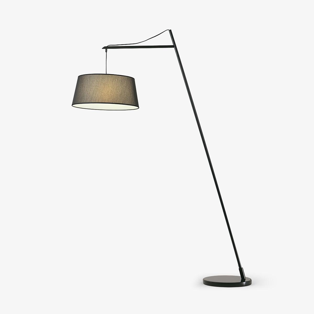 Ebony Glow Floor Lamp