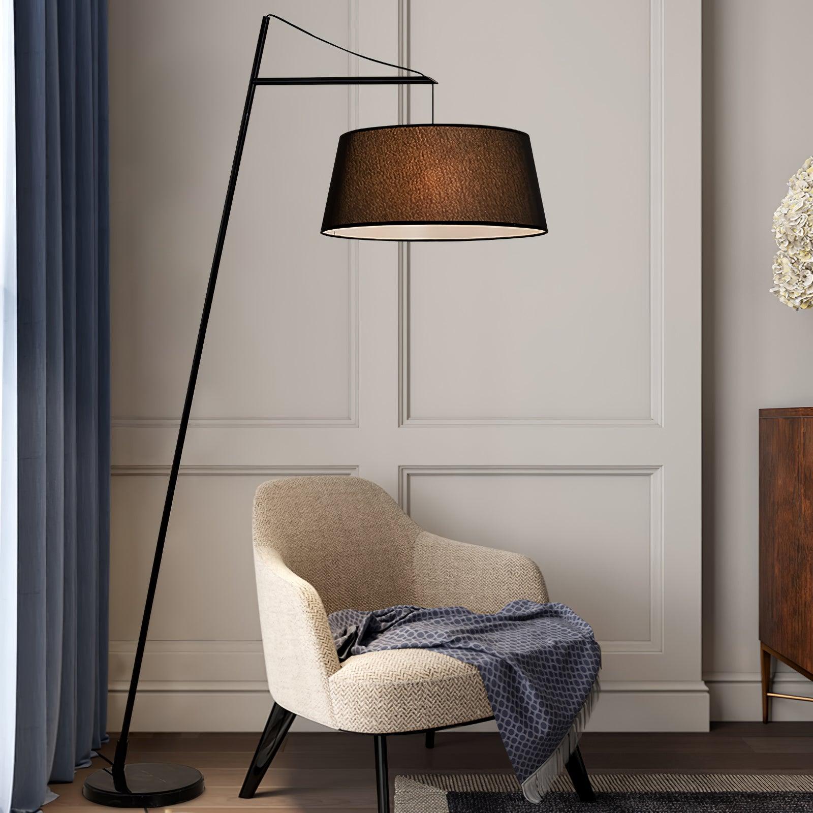 Ebony Glow Floor Lamp
