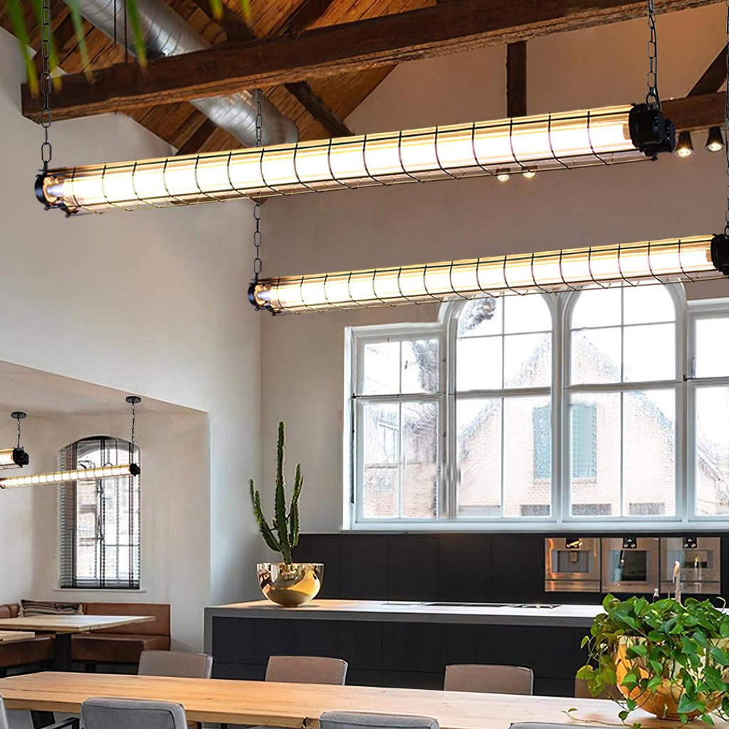 Vespera Industrial Linear Pendant