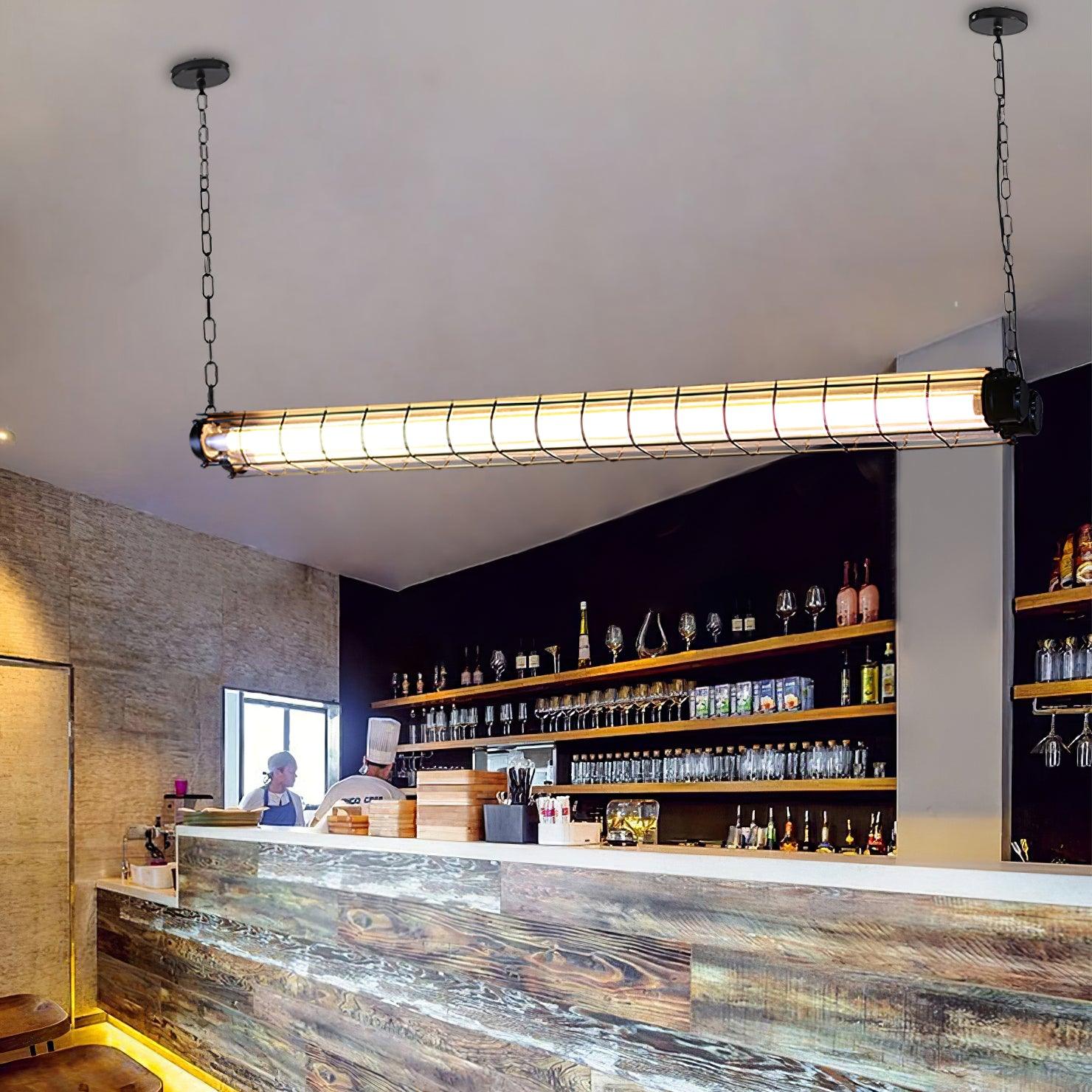 Vespera Industrial Linear Pendant