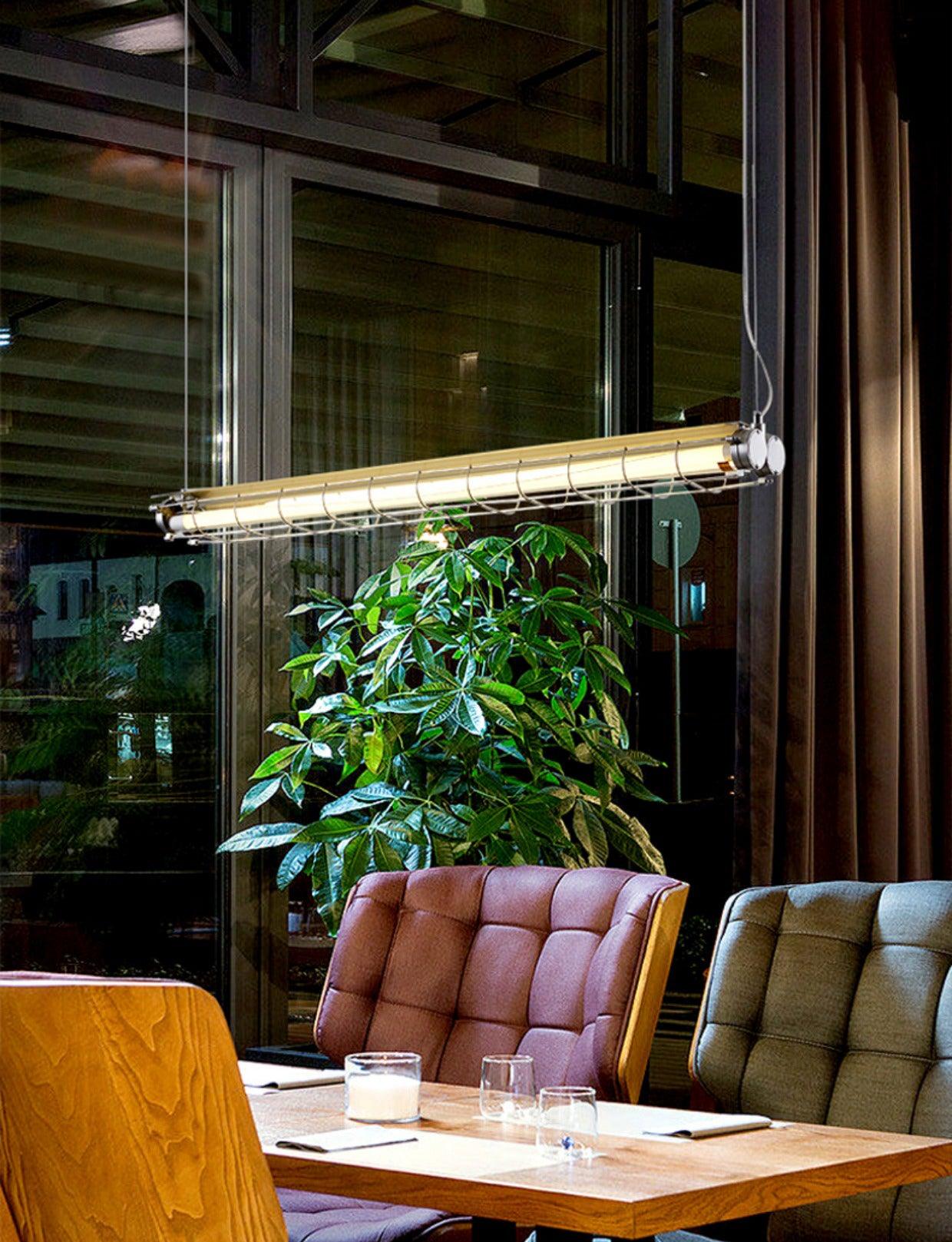 Vespera Industrial Linear Pendant