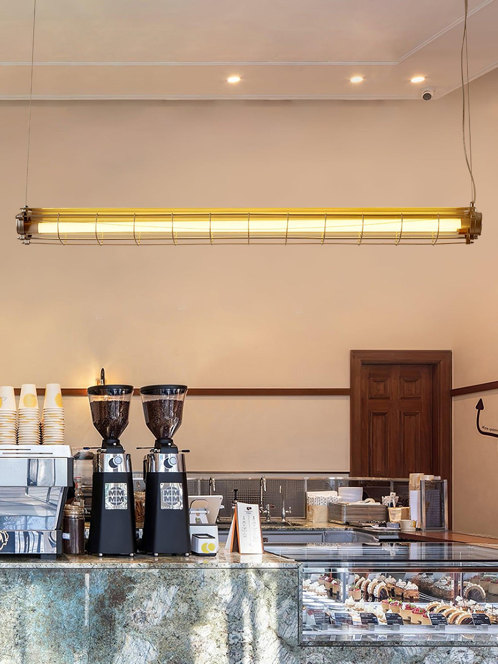 Vespera Industrial Linear Pendant
