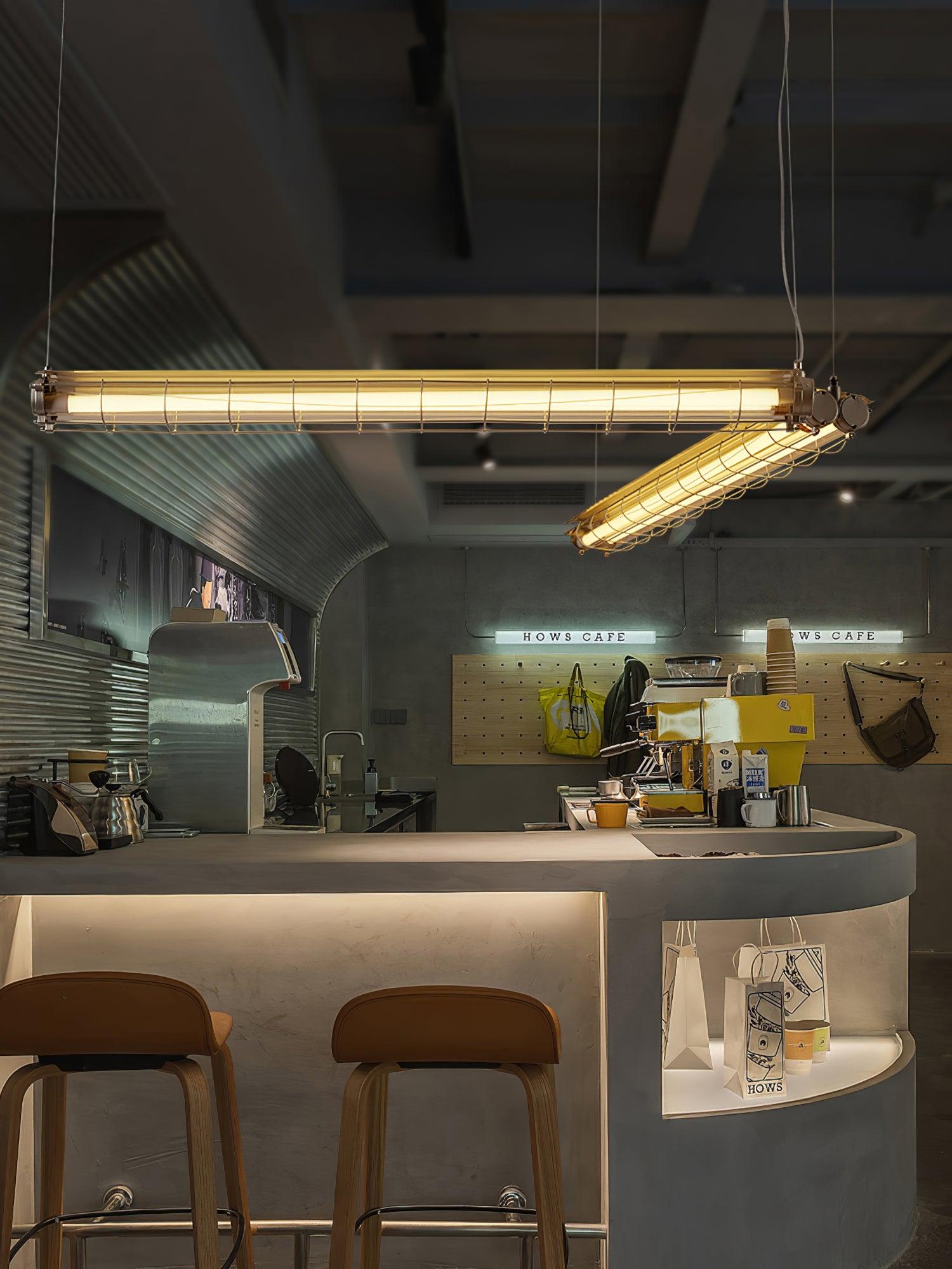 Vespera Industrial Linear Pendant