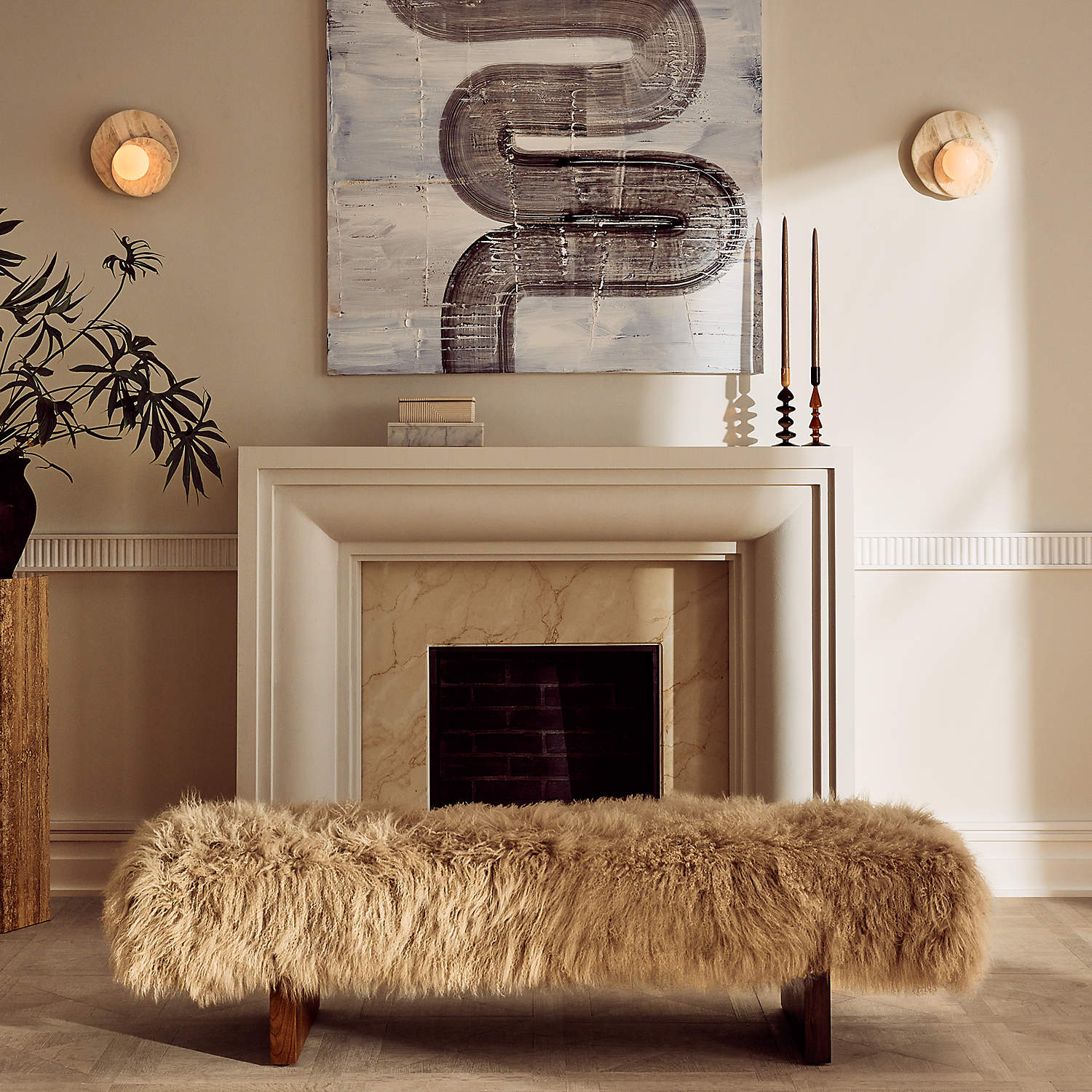 Marble Serenity Wall Light