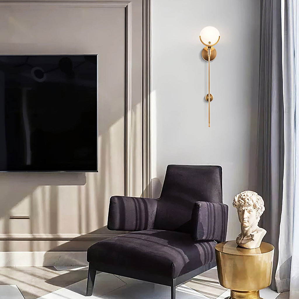 Alabaster Charm Wall Light