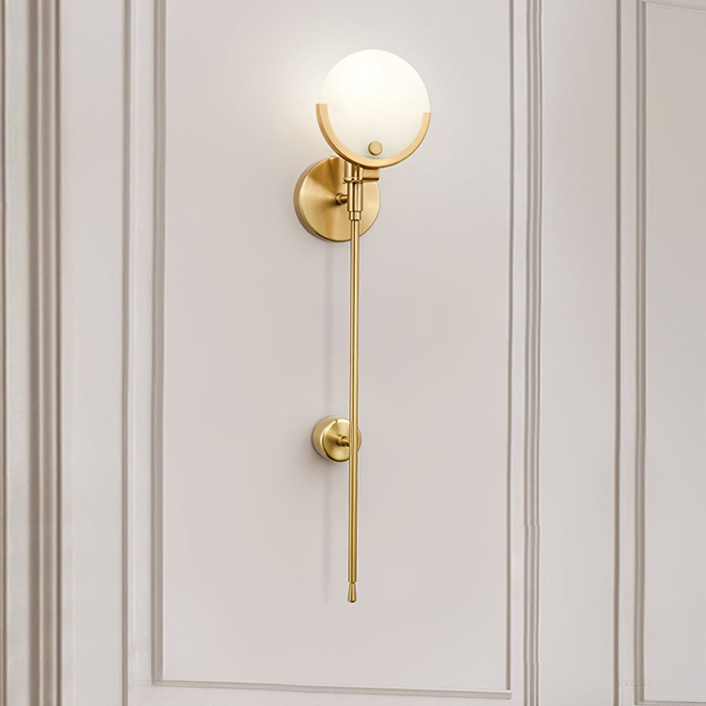 Alabaster Charm Wall Light