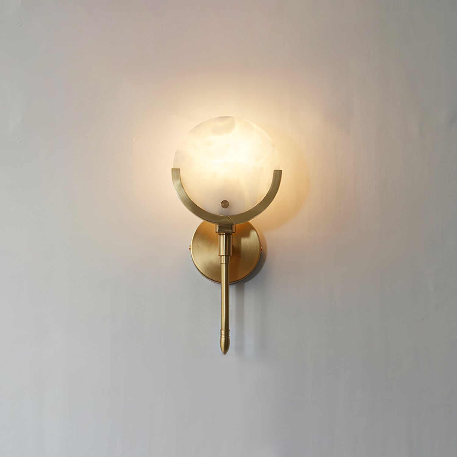 Alabaster Charm Wall Light