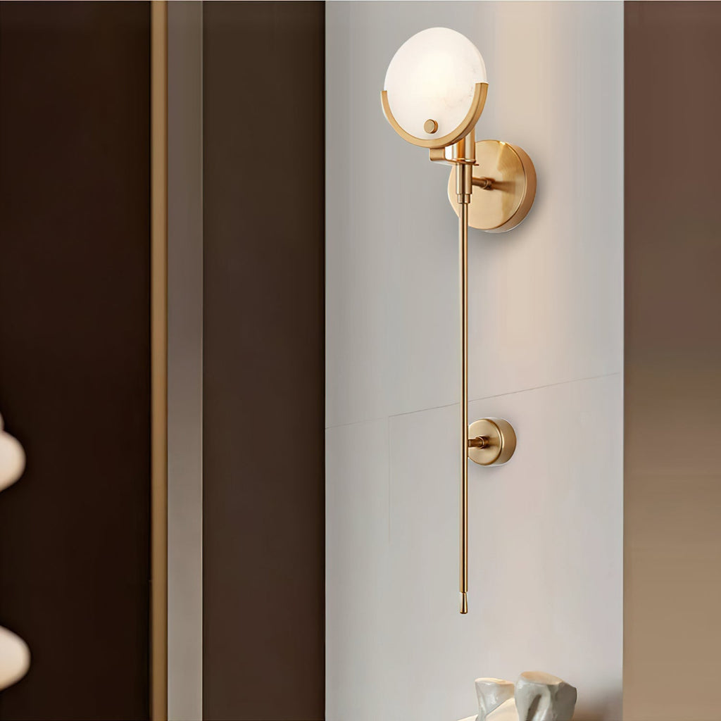 Alabaster Charm Wall Light