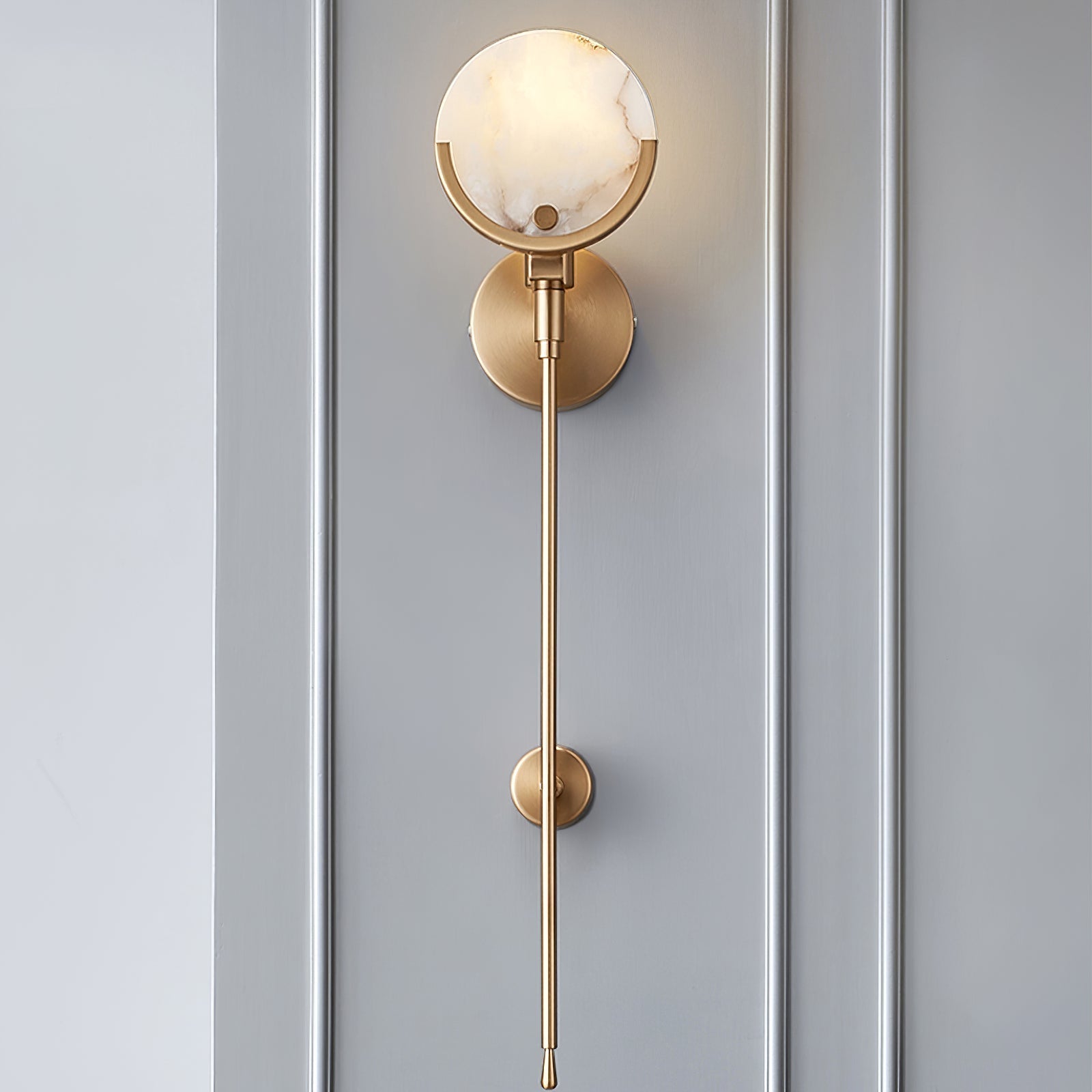 Alabaster Charm Wall Light