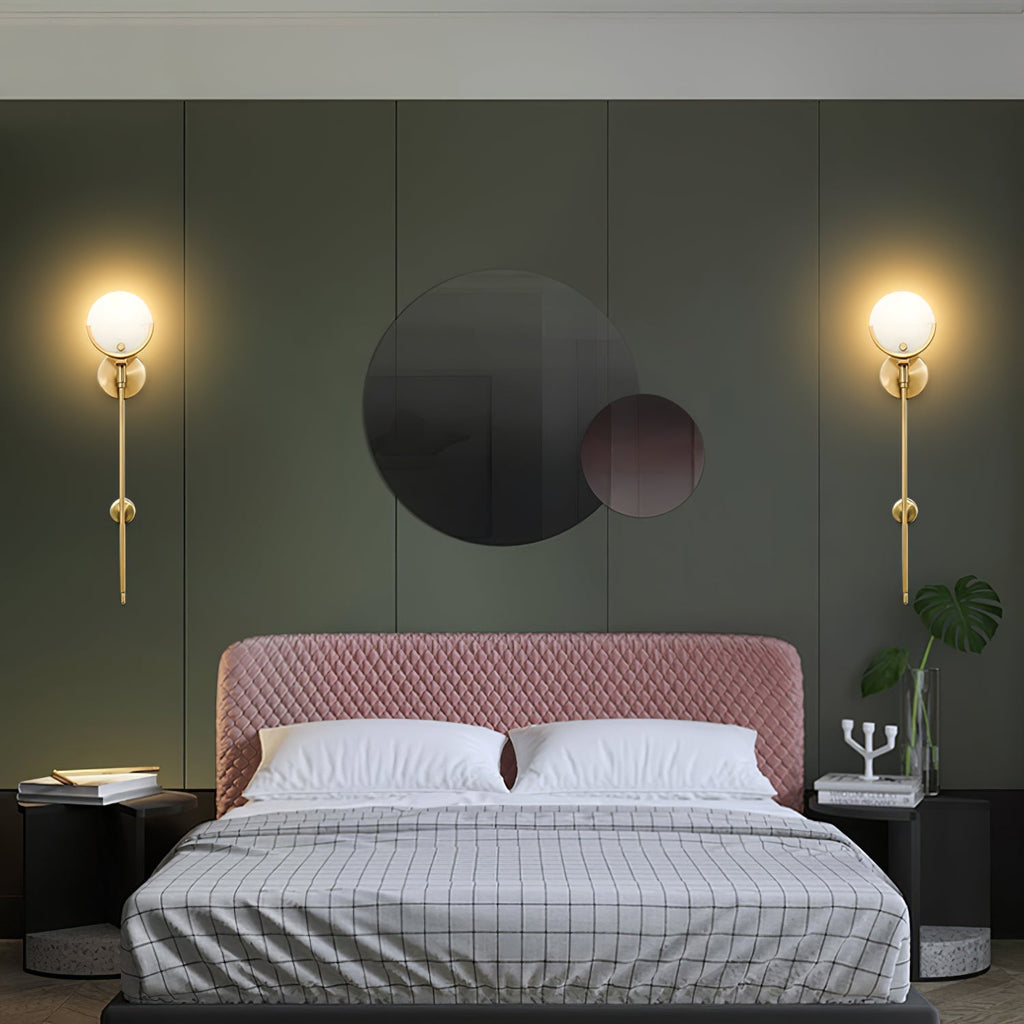 Alabaster Charm Wall Light