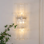 Crystal Panel Wall Sconce