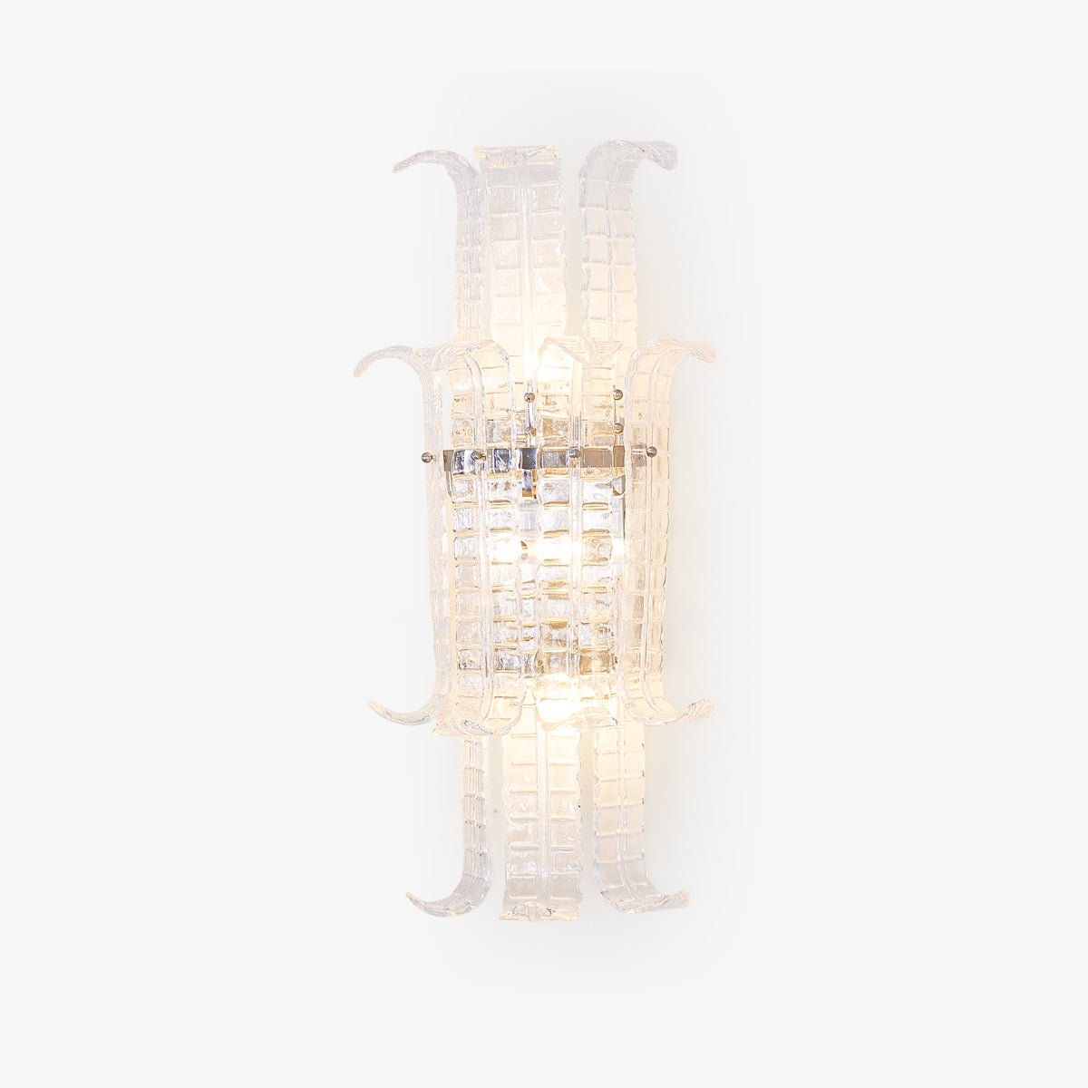 Crystal Panel Wall Sconce