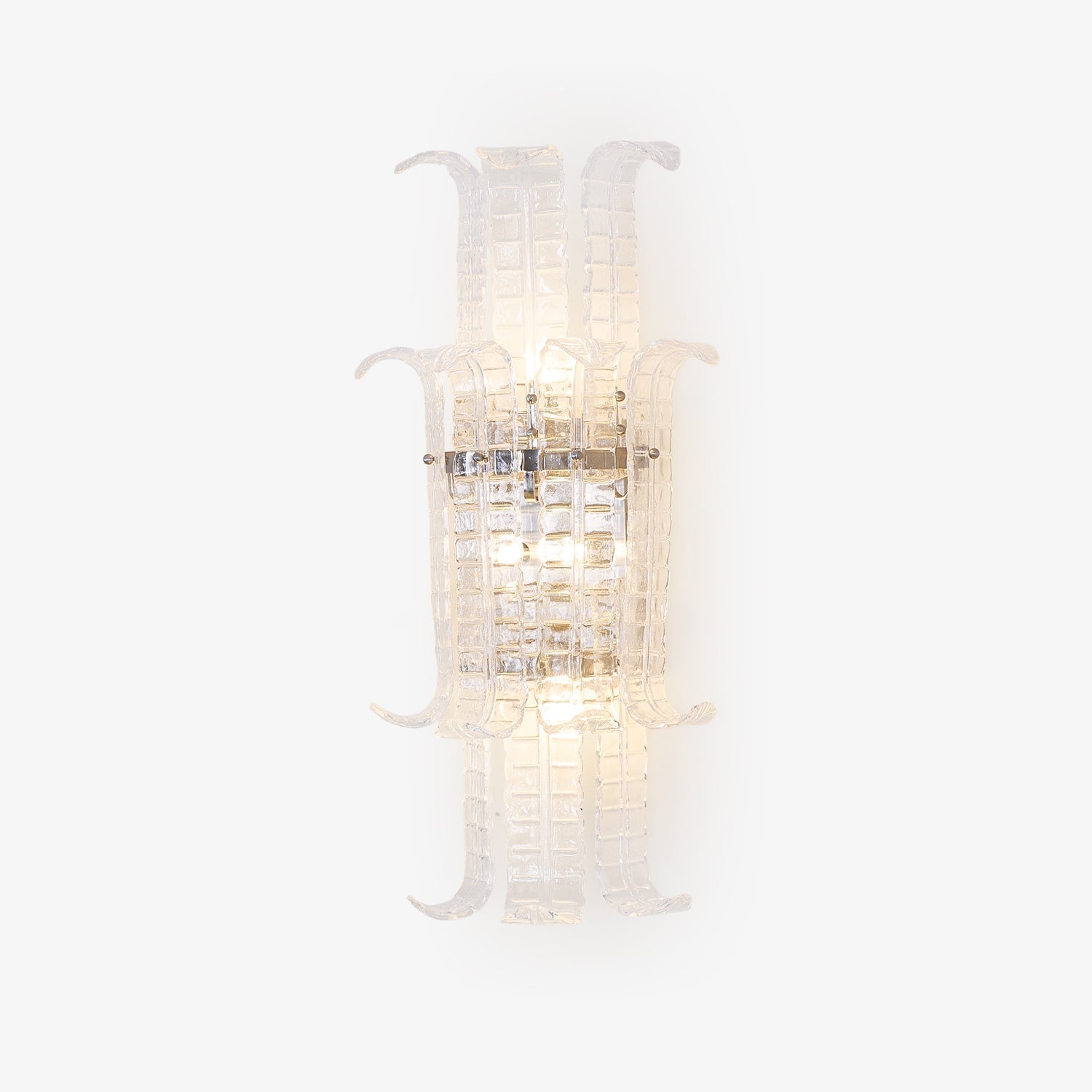 Crystal Panel Wall Sconce