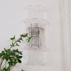 Crystal Panel Wall Sconce