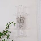 Crystal Panel Wall Sconce