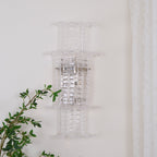 Crystal Panel Wall Sconce