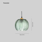 Nordic Serenity Glass Pendant Light