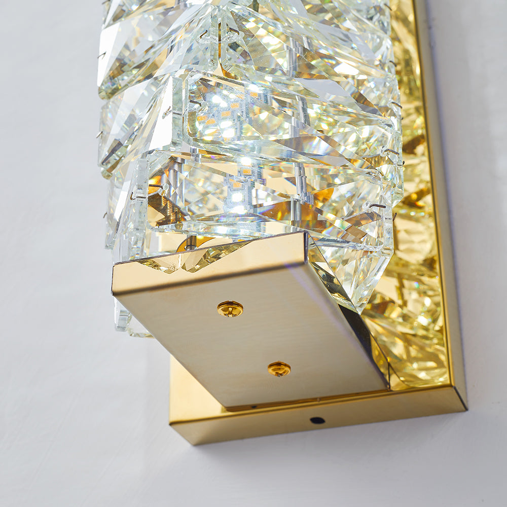 Crystal Elegance Wall Light