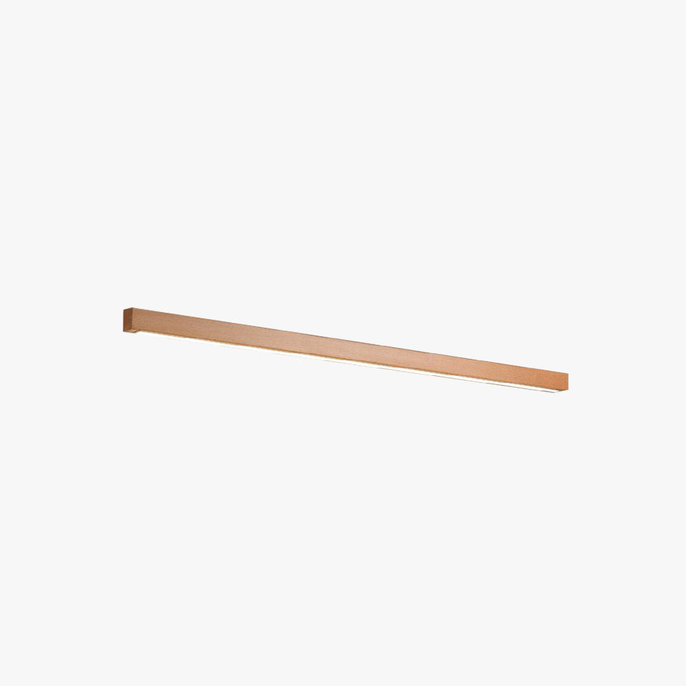 Linear Wood Glow Wall Lamp